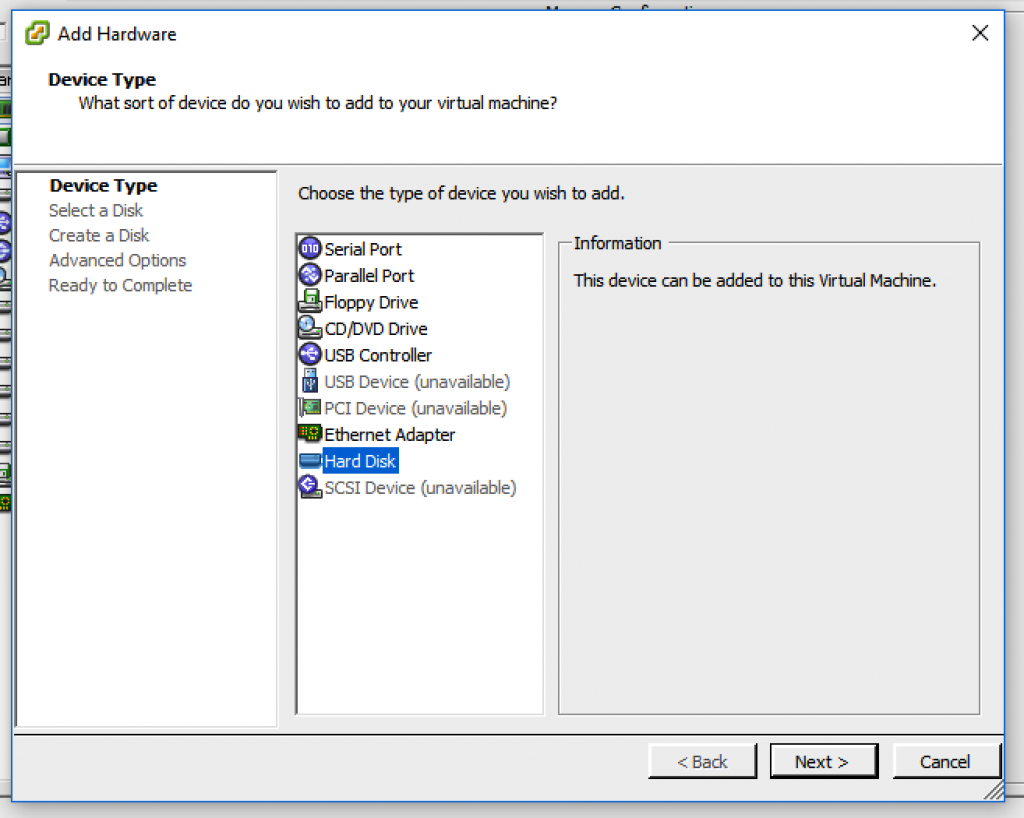 add disk to freenas vm